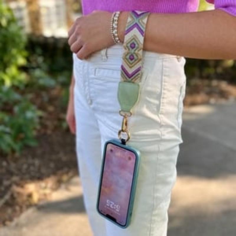 Phone Strap with Zippered Pouch (5 IN 1 )