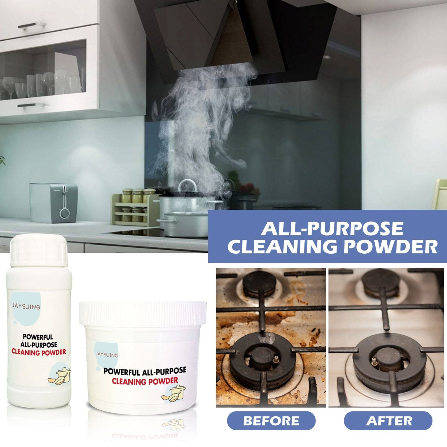 Powerful Kitchen All-purpose Powder Cleaner (PACK OF 2)