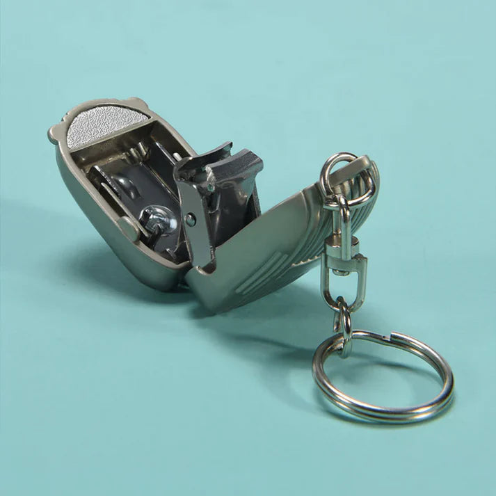 Mini Nail Clipper Key Chain (METAL BODY)