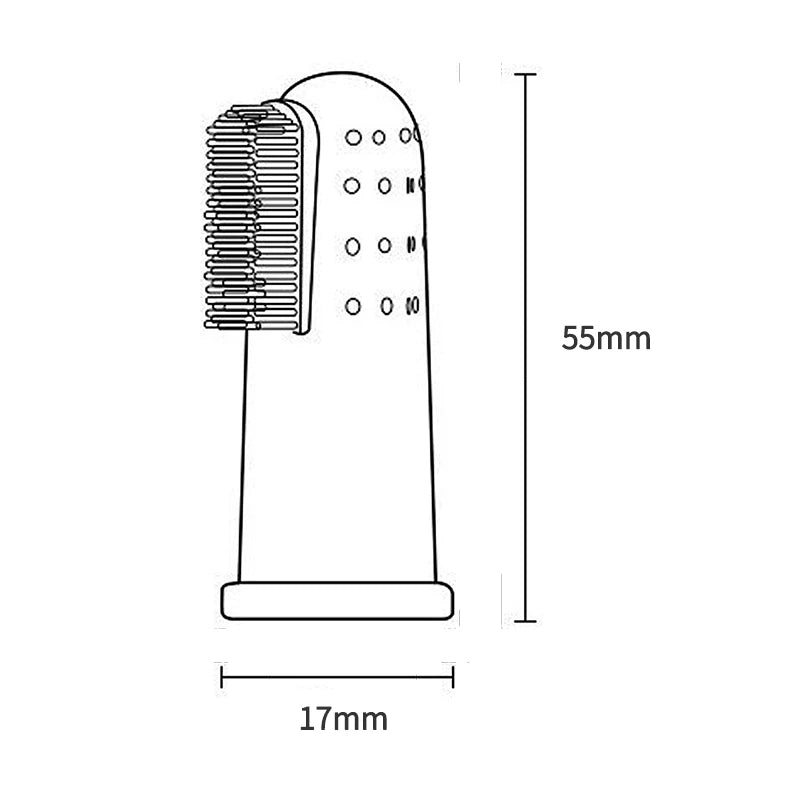 Silicone baby care brush (PACK OF 10)