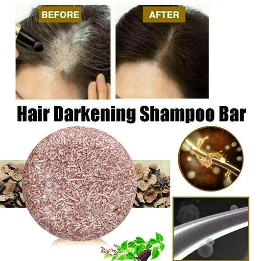 Organic Hair Darkening Shampoo Bar