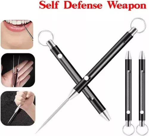 4 in 1 Titanium Toothpick,Metal Toothpick